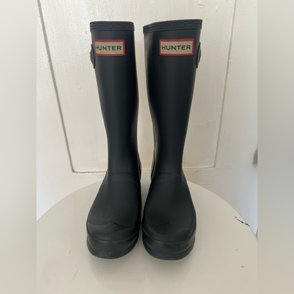 Other - Kids navy blue hunter rain boots. Size 2/3. Good condition.